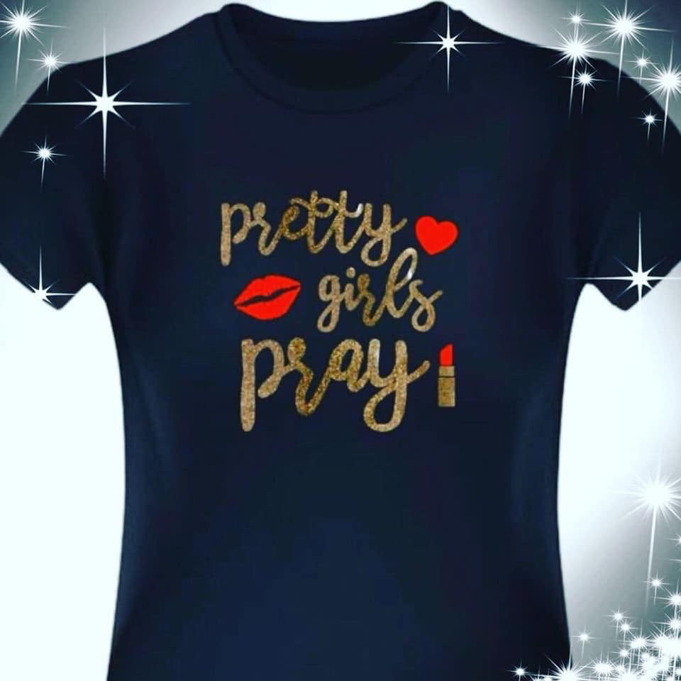 Pretty Girls Pray Signature T-shirt