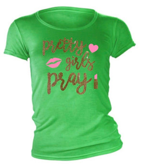 Pretty Girls Pray (AKA colors )T-shirt